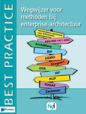 cover image of Wegwijzer voor methoden bij enterprise-architectuur